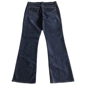 Gloria Vanderbilt Rhinestone Embellished Jeans Blue Sz 12